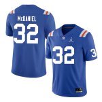 Men's Florida Gators #32 Mordecai McDaniel NCAA Nike Blue Throwback Authentic Stitched College Football Jersey PJB1062FV